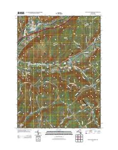 West Davenport New York Historical topographic map, 1:24000 scale, 7.5 X 7.5 Minute, Year 2013