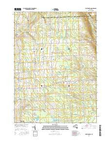 West Groton New York Current topographic map, 1:24000 scale, 7.5 X 7.5 Minute, Year 2016