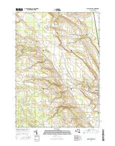 West Lowville New York Current topographic map, 1:24000 scale, 7.5 X 7.5 Minute, Year 2016
