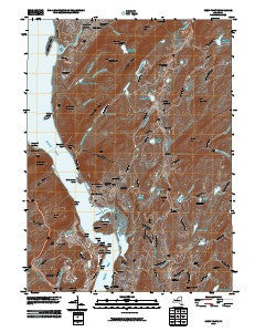 West Point New York Historical topographic map, 1:24000 scale, 7.5 X 7.5 Minute, Year 2010