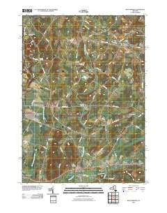 West Winfield New York Historical topographic map, 1:24000 scale, 7.5 X 7.5 Minute, Year 2010