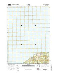 West of Texas New York Current topographic map, 1:24000 scale, 7.5 X 7.5 Minute, Year 2016