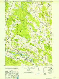 Westdale New York Historical topographic map, 1:24000 scale, 7.5 X 7.5 Minute, Year 1946