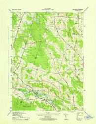 Westdale New York Historical topographic map, 1:31680 scale, 7.5 X 7.5 Minute, Year 1943