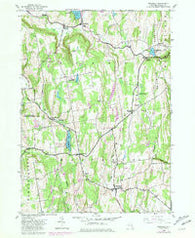 Westerlo New York Historical topographic map, 1:24000 scale, 7.5 X 7.5 Minute, Year 1943