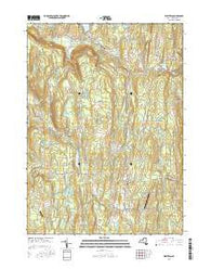 Westerlo New York Current topographic map, 1:24000 scale, 7.5 X 7.5 Minute, Year 2016