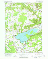 Westernville New York Historical topographic map, 1:24000 scale, 7.5 X 7.5 Minute, Year 1955