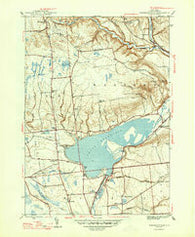 Westernville New York Historical topographic map, 1:31680 scale, 7.5 X 7.5 Minute, Year 1947