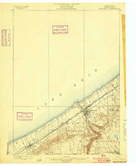 Westfield New York Historical topographic map, 1:62500 scale, 15 X 15 Minute, Year 1899