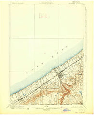 Westfield New York Historical topographic map, 1:62500 scale, 15 X 15 Minute, Year 1899