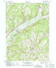 Westford New York Historical topographic map, 1:24000 scale, 7.5 X 7.5 Minute, Year 1943