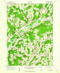Westford New York Historical topographic map, 1:24000 scale, 7.5 X 7.5 Minute, Year 1943