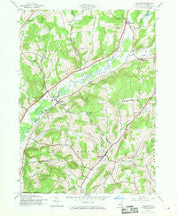 Westford New York Historical topographic map, 1:24000 scale, 7.5 X 7.5 Minute, Year 1943