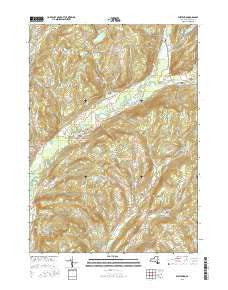 Westford New York Current topographic map, 1:24000 scale, 7.5 X 7.5 Minute, Year 2016