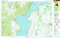 Westport Vermont Historical topographic map, 1:25000 scale, 7.5 X 15 Minute, Year 1999