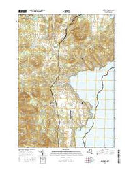 Westport New York Current topographic map, 1:24000 scale, 7.5 X 7.5 Minute, Year 2016