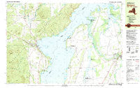 Westport Vermont Historical topographic map, 1:25000 scale, 7.5 X 15 Minute, Year 1980