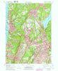 White Plains New York Historical topographic map, 1:24000 scale, 7.5 X 7.5 Minute, Year 1967