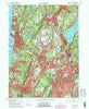 White Plains New York Historical topographic map, 1:24000 scale, 7.5 X 7.5 Minute, Year 1967
