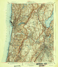 White Plains New York Historical topographic map, 1:31680 scale, 7.5 X 7.5 Minute, Year 1938