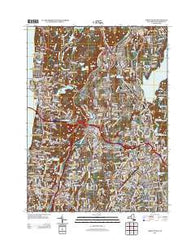 White Plains New York Historical topographic map, 1:24000 scale, 7.5 X 7.5 Minute, Year 2013