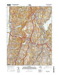 White Plains New York Current topographic map, 1:24000 scale, 7.5 X 7.5 Minute, Year 2016
