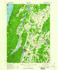 Whitehall New York Historical topographic map, 1:62500 scale, 15 X 15 Minute, Year 1950