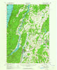 Whitehall New York Historical topographic map, 1:62500 scale, 15 X 15 Minute, Year 1950