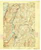 Whitehall New York Historical topographic map, 1:62500 scale, 15 X 15 Minute, Year 1895