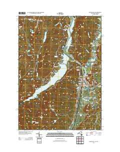 Whitehall New York Historical topographic map, 1:24000 scale, 7.5 X 7.5 Minute, Year 2013