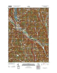 Whitney Point New York Historical topographic map, 1:24000 scale, 7.5 X 7.5 Minute, Year 2013