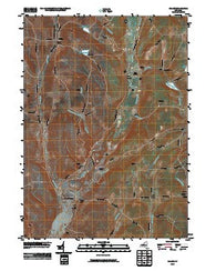 Willet New York Historical topographic map, 1:24000 scale, 7.5 X 7.5 Minute, Year 2010