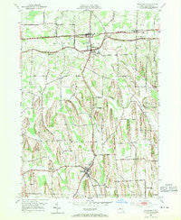 Williamson New York Historical topographic map, 1:24000 scale, 7.5 X 7.5 Minute, Year 1952