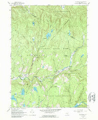 Willowemoc New York Historical topographic map, 1:24000 scale, 7.5 X 7.5 Minute, Year 1966