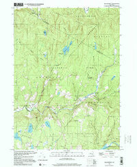 Willowemoc New York Historical topographic map, 1:24000 scale, 7.5 X 7.5 Minute, Year 1997