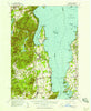 Willsboro New York Historical topographic map, 1:62500 scale, 15 X 15 Minute, Year 1956