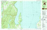 Willsboro Bay Vermont Historical topographic map, 1:25000 scale, 7.5 X 15 Minute, Year 1980