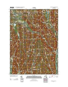 Willseyville New York Historical topographic map, 1:24000 scale, 7.5 X 7.5 Minute, Year 2013