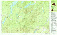 Wilmington New York Historical topographic map, 1:25000 scale, 7.5 X 15 Minute, Year 1978