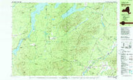 Wilmington New York Historical topographic map, 1:25000 scale, 7.5 X 15 Minute, Year 1978