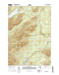 Wilmington New York Current topographic map, 1:24000 scale, 7.5 X 7.5 Minute, Year 2016