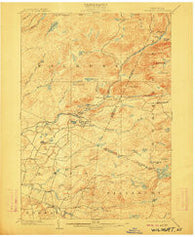 Wilmurt New York Historical topographic map, 1:62500 scale, 15 X 15 Minute, Year 1902