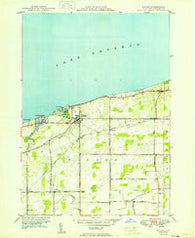 Wilson New York Historical topographic map, 1:24000 scale, 7.5 X 7.5 Minute, Year 1949