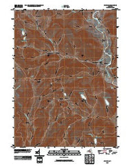 Windsor New York Historical topographic map, 1:24000 scale, 7.5 X 7.5 Minute, Year 2010