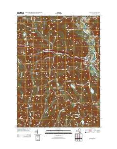 Windsor New York Historical topographic map, 1:24000 scale, 7.5 X 7.5 Minute, Year 2013