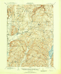 Winfield New York Historical topographic map, 1:62500 scale, 15 X 15 Minute, Year 1907