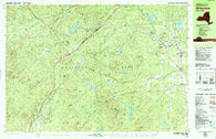 Witherbee New York Historical topographic map, 1:25000 scale, 7.5 X 15 Minute, Year 1978