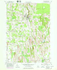 Wolcott New York Historical topographic map, 1:24000 scale, 7.5 X 7.5 Minute, Year 1953