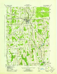 Wolcott New York Historical topographic map, 1:31680 scale, 7.5 X 7.5 Minute, Year 1943