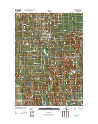 Wolcott New York Historical topographic map, 1:24000 scale, 7.5 X 7.5 Minute, Year 2013